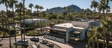 Orion180 sign in front of Andaz Resort