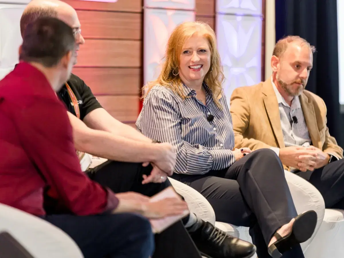 Carol Drake, Smart Choice SVP of Personal Lines, during the Voices from the Front Lines session at Accelerate25