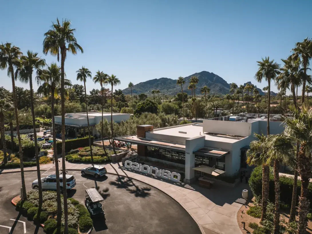 Orion180 sign in front of Andaz Scottsdale Resort & Bungalows